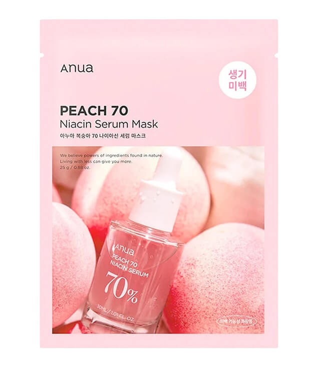 ANUA | PEACH 70 NIACIN SERUM MASK